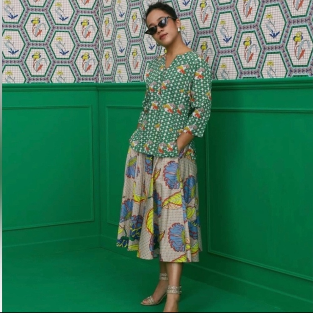Nala Designs It’s Windy Cindy Midi Circle Skirt